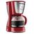 Cafeteira Elétrica 18 Xícaras Mondial Dolce Arome C-30 Vermelha e Prata 127V Vermelho