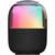 Caixa Bluetooth Daewoo Colortube 50 Portatil Com Luz  Rgb Preta/Luz RGB