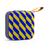 Caixa Caixinha De Som Bluetooth Portátil Potente Mini Preta Amarelo e Azul
