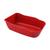 Caixa de Areia Banheiro p/ Gatos Bandeja Grande Duracat Luxo Vermelha