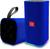 Caixa de Som Bluetooth 5.0 Portátil 5W Entrada USB Micro SD Auxiliar P2 Mic Exbom M31BT Azul