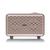 Caixa de Som Bluetooth Retro Speaker Presley Pulse - SP367 MARROM-BEGE