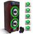 Caixa De Som Bob Residencial Shutt 340w RMS Subwoofer 6 Polegadas + Player Bluetooth USB Bivolt LED Verde