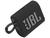 Caixa de Som JBL Go 3 Bluetooth Portátil  - 4,2W Preto