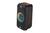 Caixa de som portátil lg xboom partybox - xl5 - bluetooth, 12h de bateria, ipx4, sound boost Preto