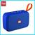 Caixa de Som Portátil TG506 T&G Speaker Bluetooth Conexão Sem Fio Esporte Ao Ar Livre Áudio Estéreo Suporte Cartão Azul