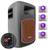 Caixa De Som Shutt Ativa 480W Woofer 12 Pol Xplode + Driver Titanium Bluetooth USB SD P10 Bivolt LED Roxo