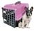 Caixa De Transporte Cães Gato Pet Grande Porte Número 4 Rosa