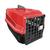 Caixa de Transporte Para Cachorro, Gato e Coelho Com Trava Unica N2 Mec Pet Vermelho