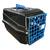 Caixa de Transporte para Cachorro Gato Podyum N1 Mec Pet Black, Azul