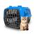 Caixa de Transporte Para Cachorro Médio Porte Burdog N2 Azul