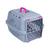 Caixa de Transporte Para Gatos Durapets Neon Porta Acrílica N1 Elegance Pink