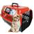 Caixa de Transporte Pet N2 - Cães Cachorros Gatos Vermelha