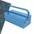 Caixa Ferramentas Aço Fercar RF04 40cm Sanfonada 3 Gavetas Azul