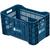 Caixa Plástica Agrícola Multiuso Vazada Super Leve 50,5 Litros CP 31 TAS Azul