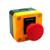 Caixa Plástica com Botão de Emergência CP1-E Vermelho Metaltex Vermelho
