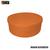 Caixa Redonda Tampa Sapato 30x15 Mdf Madeira Pintado LARANJA