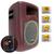 Caixa Som Ativa Amplificada Shutt 480w RMS Retorno Bluetooth USB SD Entrada P10 Rádio LED Completa Amarelo