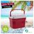 Caixa Térmica Cooler 40 Litros Praia E Cerveja C/ Alça Vermelho