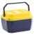 Caixa Térmica Cooler Latas 17 Litros Com Alça Diversas Cores Praia - Paramount Azul marinho, Amarelo