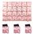 Caixinha de Presente - Medida 5x5 cm - Pacote com 24 unidades 5x5-Rosa