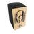 Cajon JEG Elétrico Inclinado + Cabo + 2 Vassourinha Bob Marley