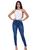 Calça Biotipo Jeans Feminina Skinny Azul