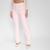 Calça Boot Cut Sawary Com Fenda Feminina Rosa