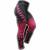 Calça Compressão Térmica Feminina Muay Thai 2464R - Pre/Ros Preto, Rosa