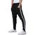 Calça de moletom masculina saruel skinny sport luxo Preto