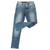 Calça Edwin Jeans Masculina Tradicional Elastico Interno Cós Jeans claro tradicional