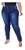 Calça Feminina Jeans Plus Size Cintura Alta Com Lycra Azul manchado
