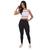 Calça Feminina Malha Crepe Estilo Jogger Preto