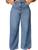 Calça Feminina Pantalona Com Cinto Plus Size Revanche 200793 Azul