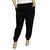 Calça Feminina Plus Size Jogger Tecido Leve City Lady 248063 Preto