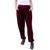 Calça Feminina Plush Veludo Facinelli 240405 Vinho