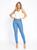 Calça Feminina Skinny Midi Biotipo Jeans Azul claro