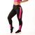 Calça Fitness Legging Feminina Premium Tarelles - T0563 Preto, Rosa neon