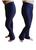 Calça flare bandagem feminina boca de sino flare grossa  pp,p,m,g,gg Azul marinho