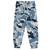 Calça infantil masculina moletom camuflada rovitex kids Cinza