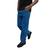 Calça Jeans Balão Reta Regular Oversized Masculina Azul