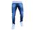 Calça Jeans Claro Com Lycra Skinny Linha Premium Slim Fit Jeans rajado