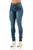 Calça Jeans Feminina  Arauto Skinny com Bordado - 13674 Azul