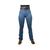 Calça Jeans Feminina Flare Rodeio Country Cintura Alta Lycra Azul, Claro