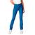 Calça Jeans Feminina Reta Cintura Alta Azul médio