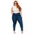 Calça Jeans Feminina Skinny Midi Plus Size 28839 Biotipo Azul