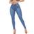 Calça jeans Feminina  Super Skinny Modela Corpo Tendencia Azul claro