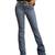 Calça Jeans Feminina Tassa com Brilhos Boot Cut Jeans médio