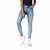 Calça Jeans Hering Feminina Sculpted Cigarrete Cintura Média Azul claro, 1c