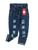 Calça Jeans infantil Feminina com lycra Infantil Meninas tam 4 6 e 8 anos Azul escuro